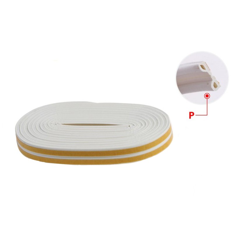 Banda pentru etansare, autoadeziva, forma P, dimensiuni 0.9 cm x 6 m - imagine 3